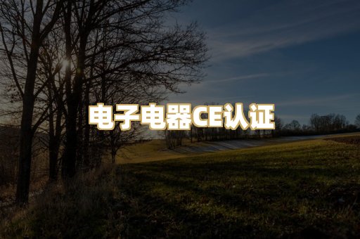 电子电器CE认证